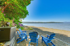 Scenic Hood Canal Home with Private Beach and Hot Tub!